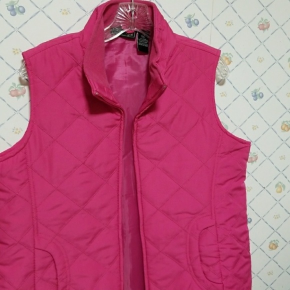 Jane Ashley Jackets & Blazers - Jane Ashley pink vest/jacket size XL